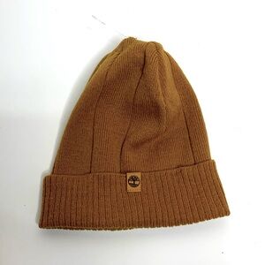 Timberland | Mustard Colored Timberland Label Beanie Cap | NWT Baby Winter Hat